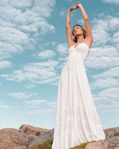 Vestido Elisa Off White - comprar online
