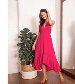 Vestido Adelle Franboesa