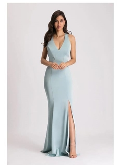 Vestido Minimalista Lon Leila Verde Aluguel