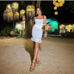 Vestido Paetê Paula