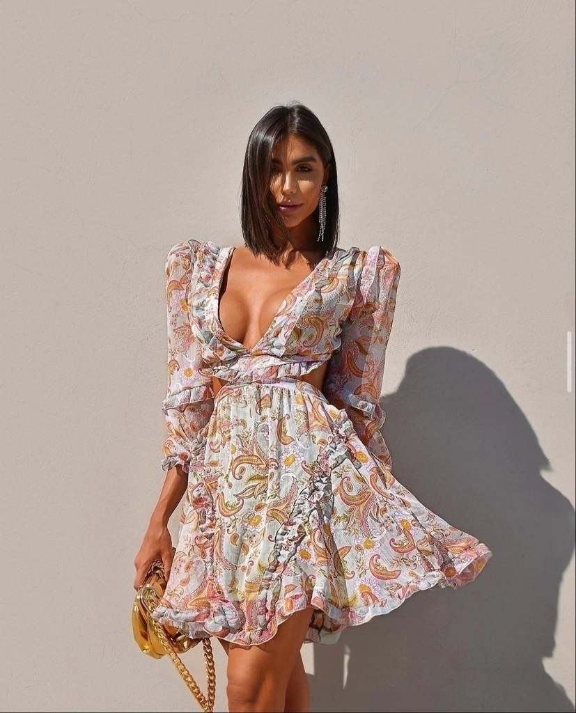 Vestido Princess Laranja