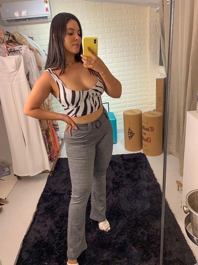 Calça Selma Grafite Claro