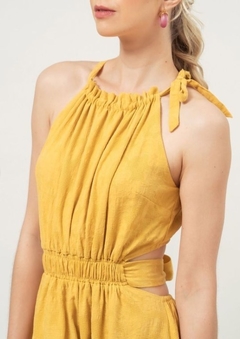 Vestido Midi Com Amarração Camilla - comprar online