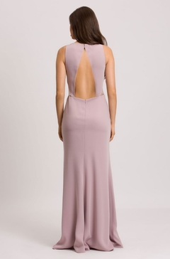 Vestido Minimalista Sara Hellen Nude Aluguel na internet