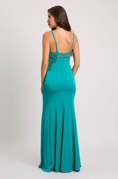 Vestido Bordado Taj Andreia Aluguel - comprar online