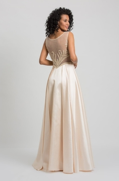 Vestido Bordado Pearl Sibelle Nude - comprar online