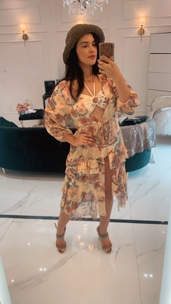 Maxi Chemise Floral Viviane