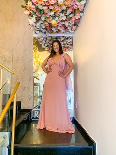 Vestido Com Capa Gabriela Rosa Aluguel
