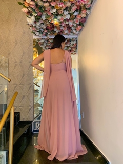 Vestido Com Capa Gabriela Rosa Aluguel - comprar online