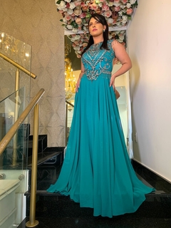 Vestido Bordado Ste Aluguel