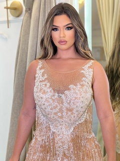 Vestido Franjas Scarllet Aluguel na internet