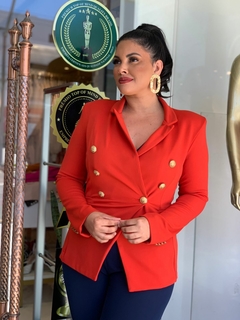Blazer Multicolor Coral - comprar online