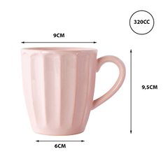 Taza Vainilla 320cc - Dorotea Design
