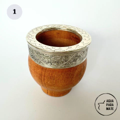 Mate imperial cincelado de algarrobo
