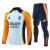 Conjunto Real Madrid 2024/2025 Azul Marinho e Laranja Manga Longa