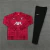Conjunto De Treino Liverpool 2023/2024 Manga Longa - Vermelha e Preta