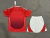 Kit Manchester United I Infantil 2024/2025 Vermelha e Branca