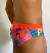Sunga Slim Floral Beach Orange na internet