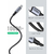 Cabo de Dados e Carregamento Rápido UGREEN 1 Metro Trançado US316 Pontas Tipo-C 100W PD - Fast 25