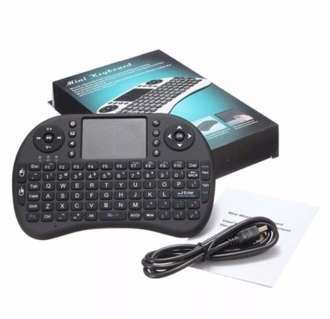 Mini Teclado Sem Fio - Wireless Iluminado Luz Led - p/TV-Celular