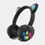 Fone De Ouvido Bluetooth Sem Fio de Gatinho EJ-040 Infantil H'maston - Fast 25
