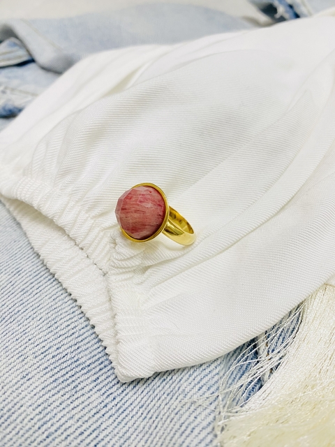 Anel MD Banhado a Ouro N.17