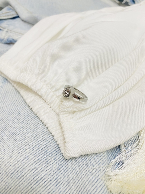 Anel MD Ródio Negro N.17