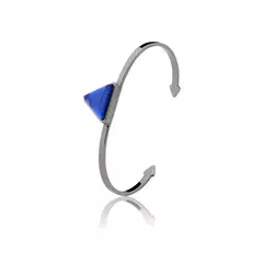 Bracelete Galaxy Triângulo - RN Quartzo Azul