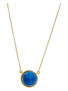 Colar Maria Dolores Quartzo Azul - comprar online