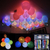 Globos Led Luminosos Colores Rgb Pack X5 Unidades Aire Helio