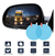 PAR Film Impermeable Anti Agua Niebla Retrovisor Espejo Auto
