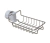 Soporte Porta Esponja Ajustable A Canilla De Cocina Cromado