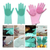 Guantes Silicona Esponja Lavaplatos Mascota Cocina Moderno