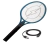 Raqueta mata mosquitos y moscas recargable usb 220v - comprar online