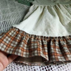 vestido veludo infantil - comprar online