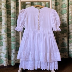 vestido infantil antigo - 6 anos - loja online