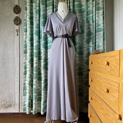 vestido vintage o diabo veste PRATA - M/G na internet