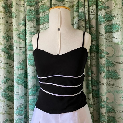 blusa de alcinha upcycling legado - PP/P