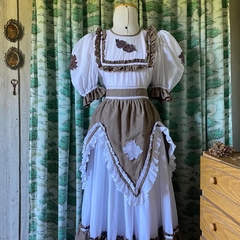 vestido típico campestre - 40/42
