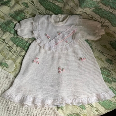 vestido bebê vintage