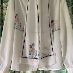 camisa + lenço made in italy - M/G na internet