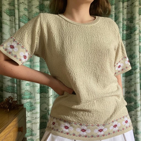 blusinha desert flowers - M