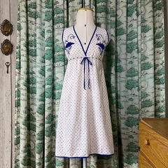 camisola de bolinhas vintage - P na internet