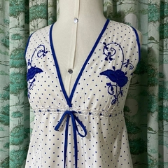 camisola de bolinhas vintage - P - Roupas, decoração e acessórios VINTAGE - Legado Brechó