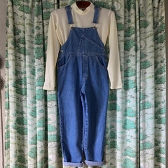 jardineira jeans vintage - PP/juvenil - comprar online