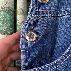 jardineira jeans vintage - PP/juvenil - loja online