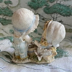 bibelô vintage gêmeos camponeses - Roupas, decoração e acessórios VINTAGE - Legado Brechó
