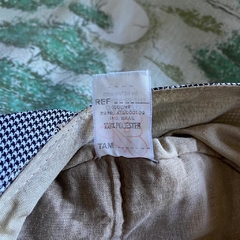 boina vintage pied-de-poule