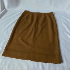saia marrom chocolate - 42 - Roupas, decoração e acessórios VINTAGE - Legado Brechó