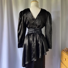 vestido preto 80's - M - loja online